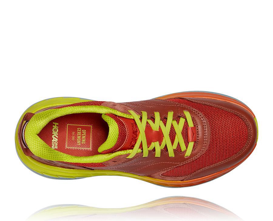 Chaussure Running Hoka One One Bondi L Homme - Rouge - YFV-465972